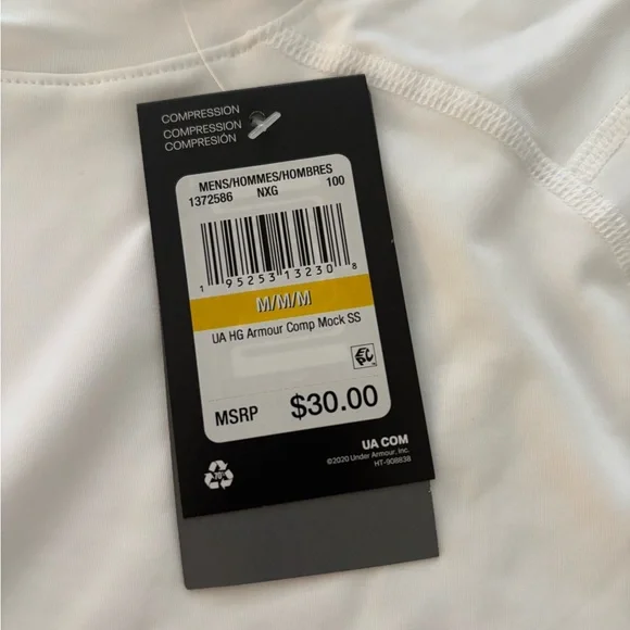 Under Armour Compression Mock Shirt - Picture 2 of 2